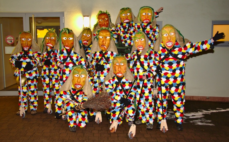 Gruppenfoto Maskengruppe 2016